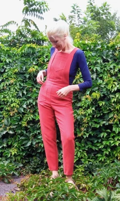Astrilde Overalls - Brick