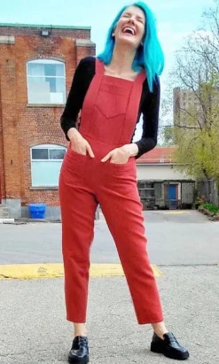 Astrilde Overalls - Brick