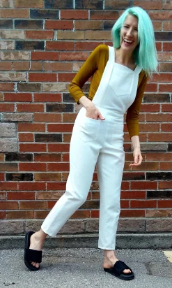 Astrilde Overalls - Ecru
