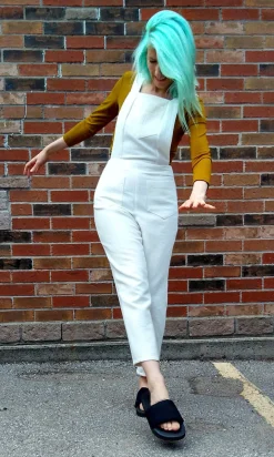 Astrilde Overalls - Ecru