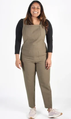 Astrilde Overalls - Moss