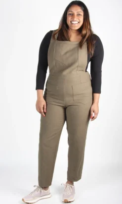 Astrilde Overalls - Moss
