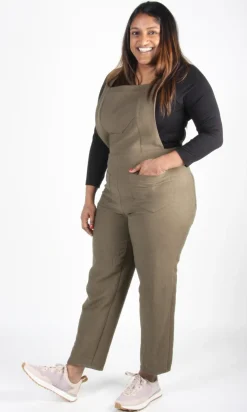 Astrilde Overalls - Moss