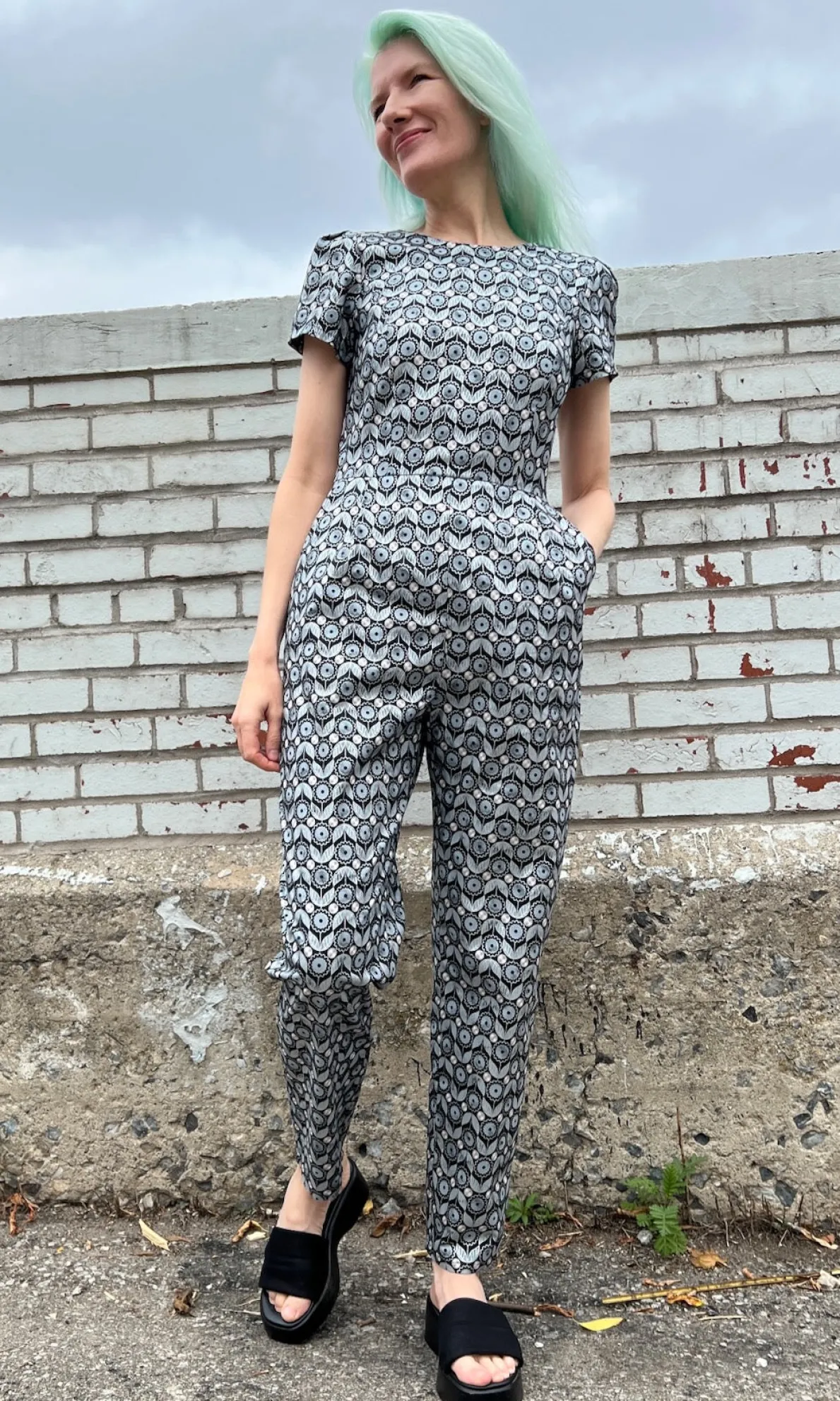 Auk Jumpsuit - Frost Bud