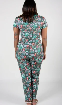 Auk Jumpsuit - Leopard Tulip People