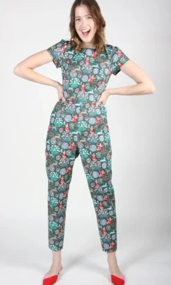 Auk Jumpsuit - Leopard Tulip People