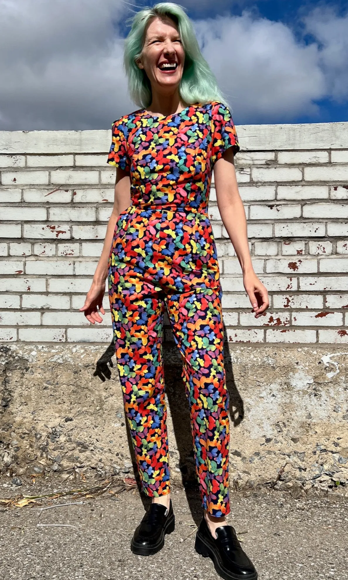 Auk Jumpsuit - Lepidoptera