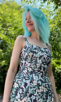 Bee Martin Dress - Honeysuckle