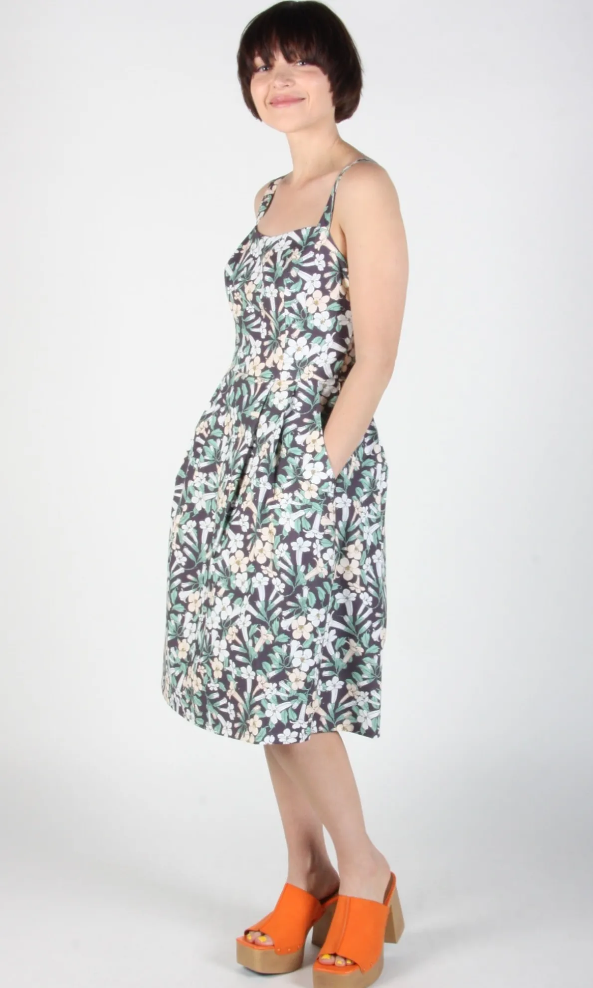 Bee Martin Dress - Honeysuckle