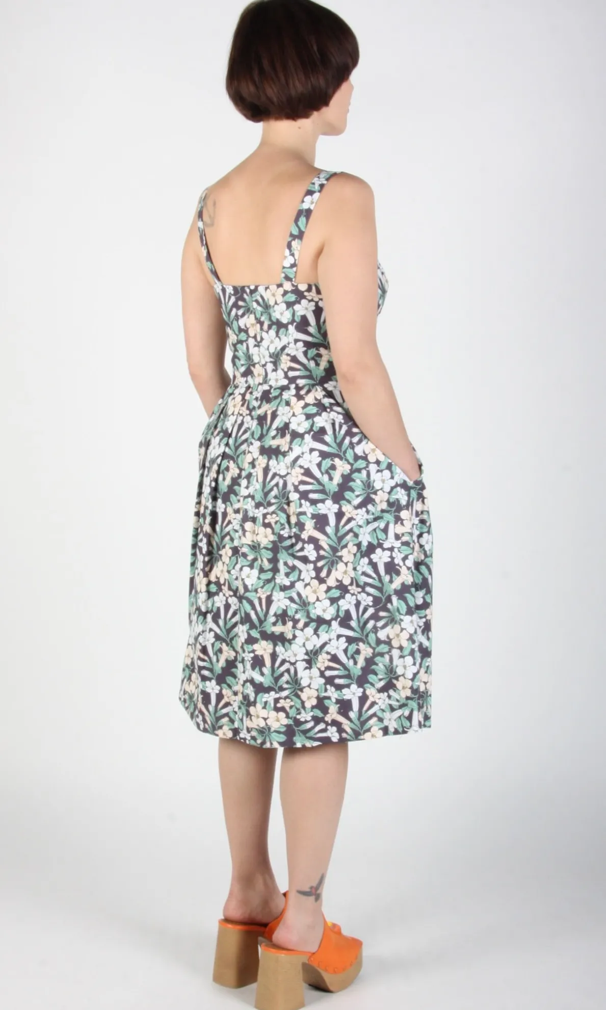 Bee Martin Dress - Honeysuckle