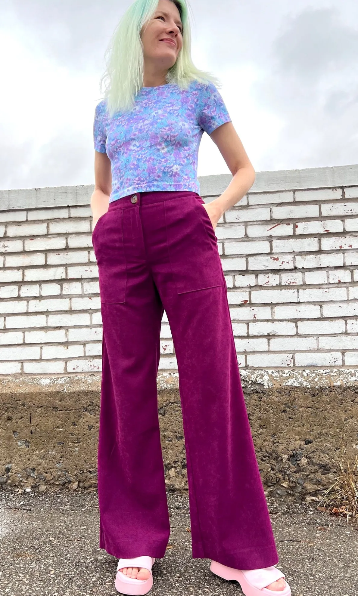 Bloodfool Pant - Mulberry
