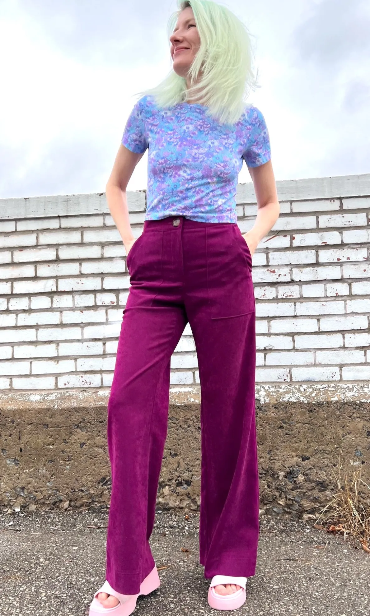 Bloodfool Pant - Mulberry