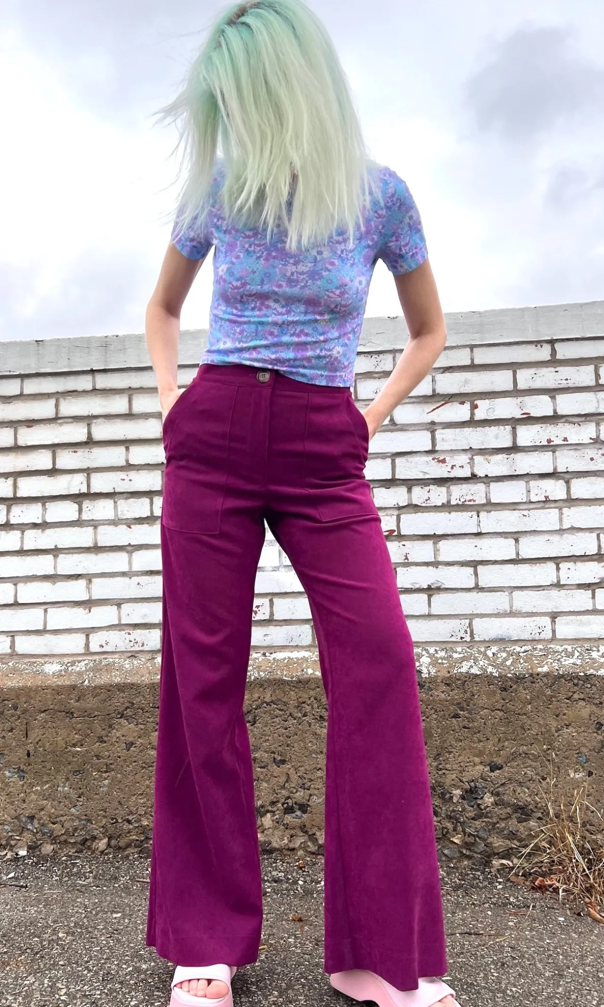 Bloodfool Pant - Mulberry