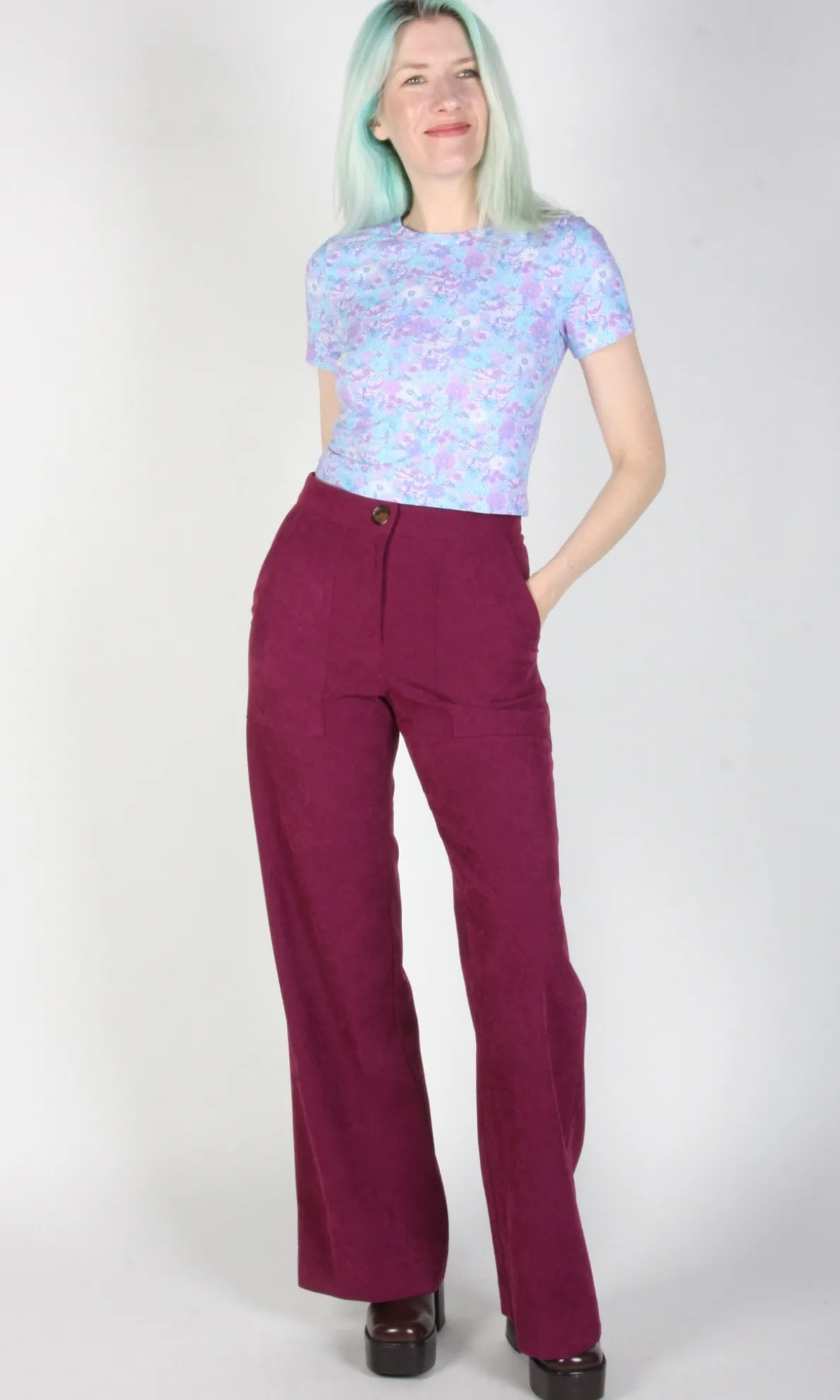 Bloodfool Pant - Mulberry