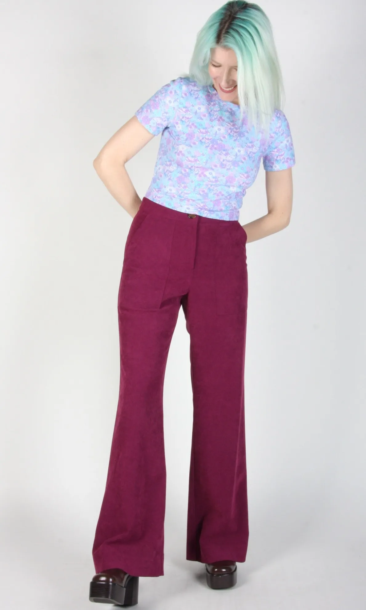 Bloodfool Pant - Mulberry