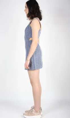 Bluebird Dress - Blue Eyelet