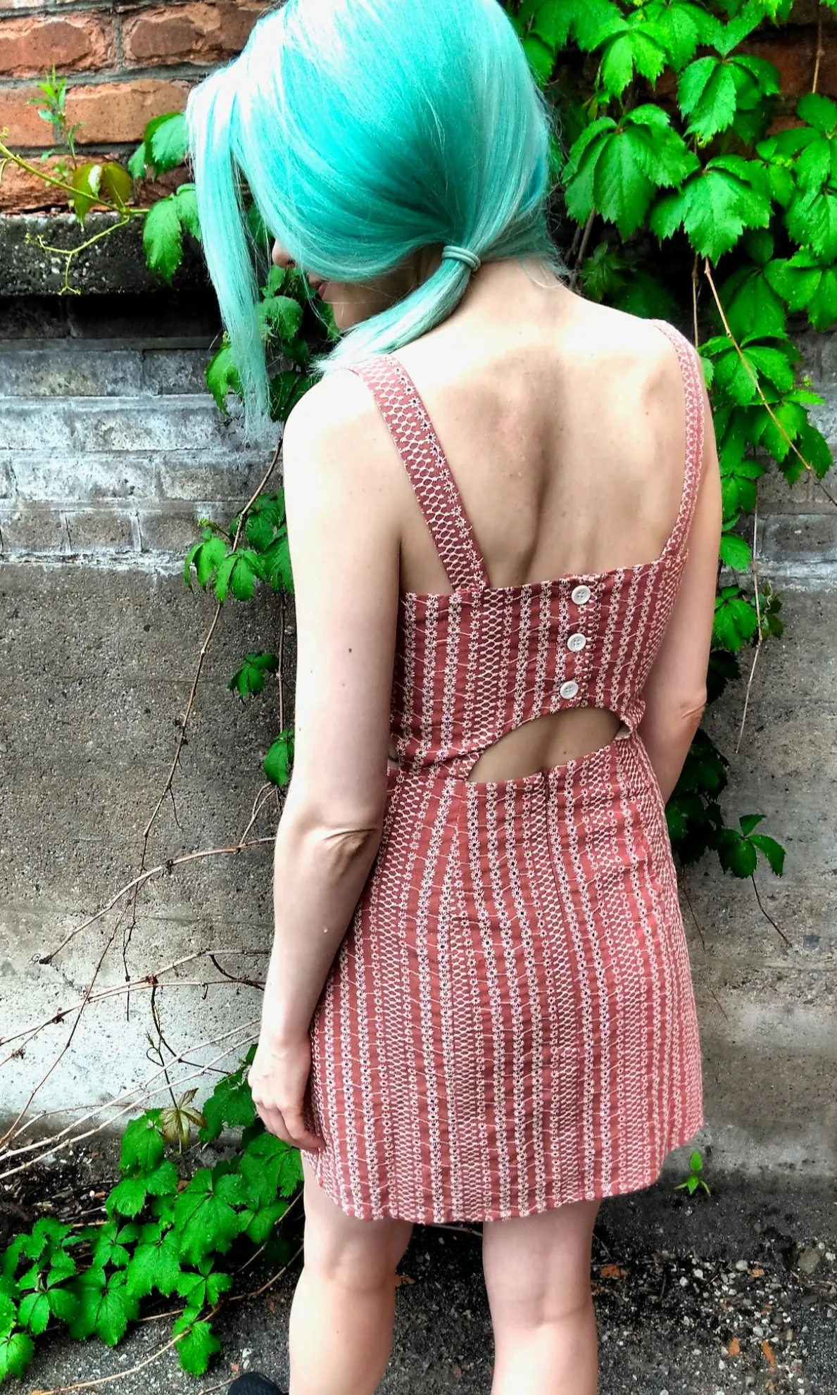 Bluebird Dress - Cinnamon Eyelet