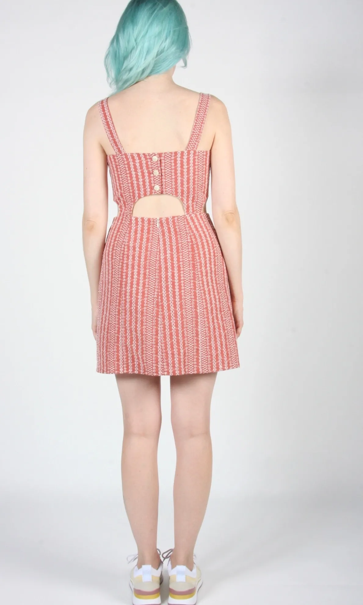 Bluebird Dress - Cinnamon Eyelet