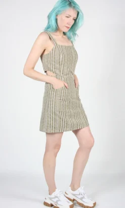 Bluebird Dress - Sage Eyelet