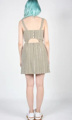 Bluebird Dress - Sage Eyelet