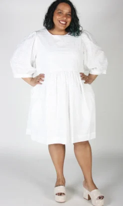 Bluebonnet Dress - White