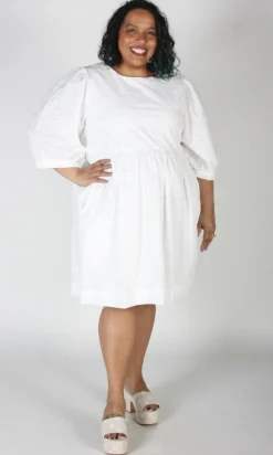 Bluebonnet Dress - White