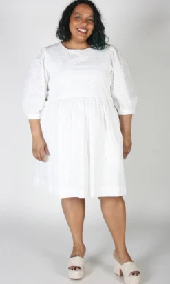 Bluebonnet Dress - White