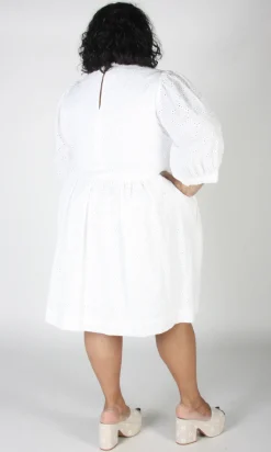 Bluebonnet Dress - White