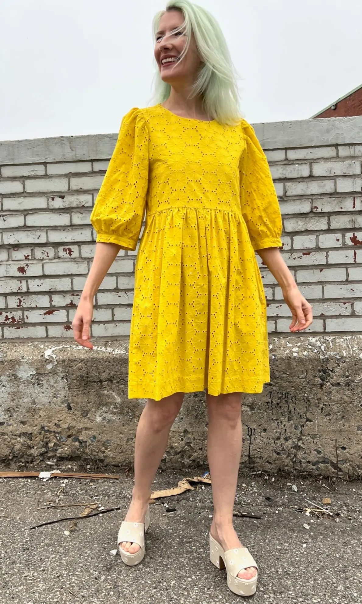 Bluebonnet Dress - Yuzu