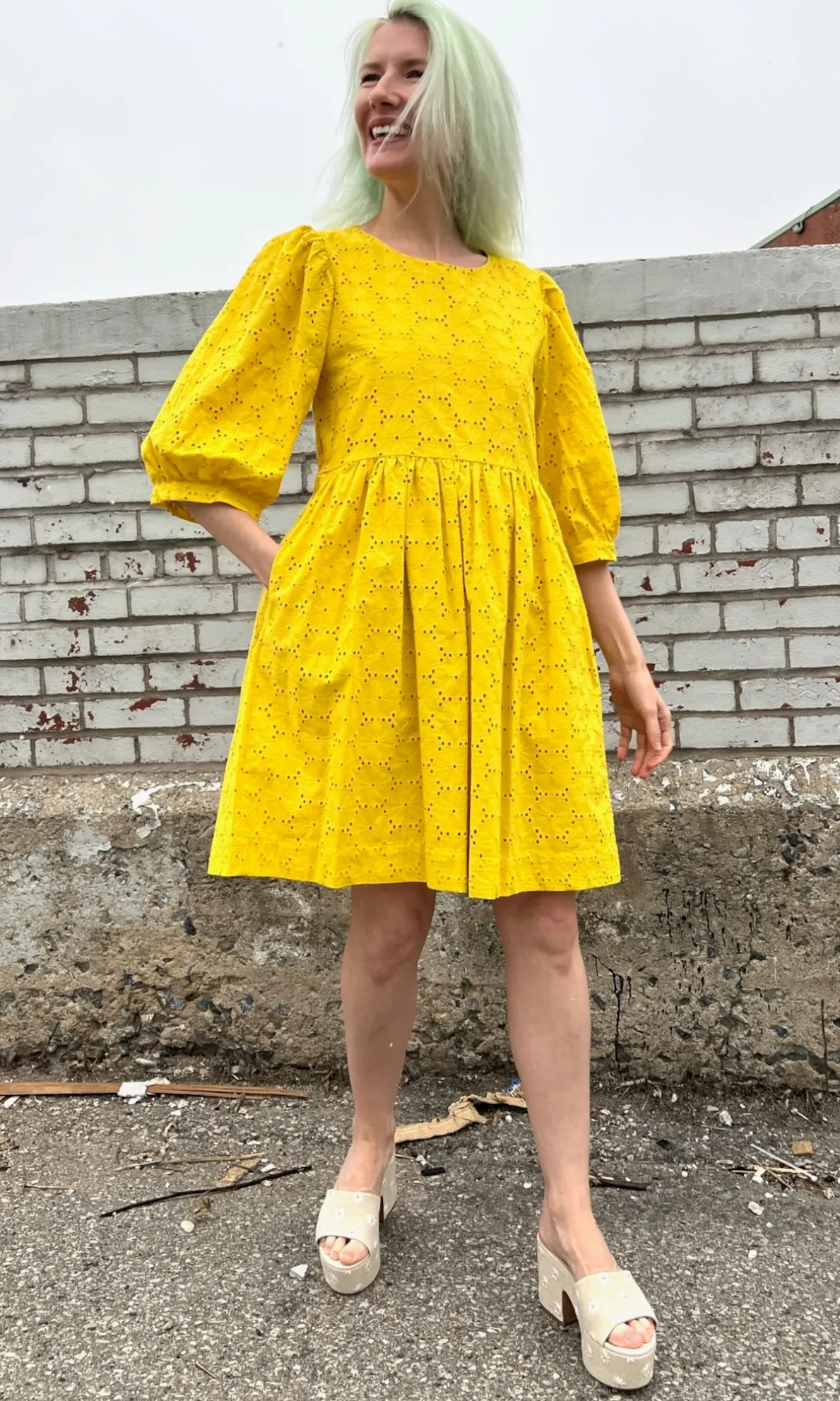 Bluebonnet Dress - Yuzu