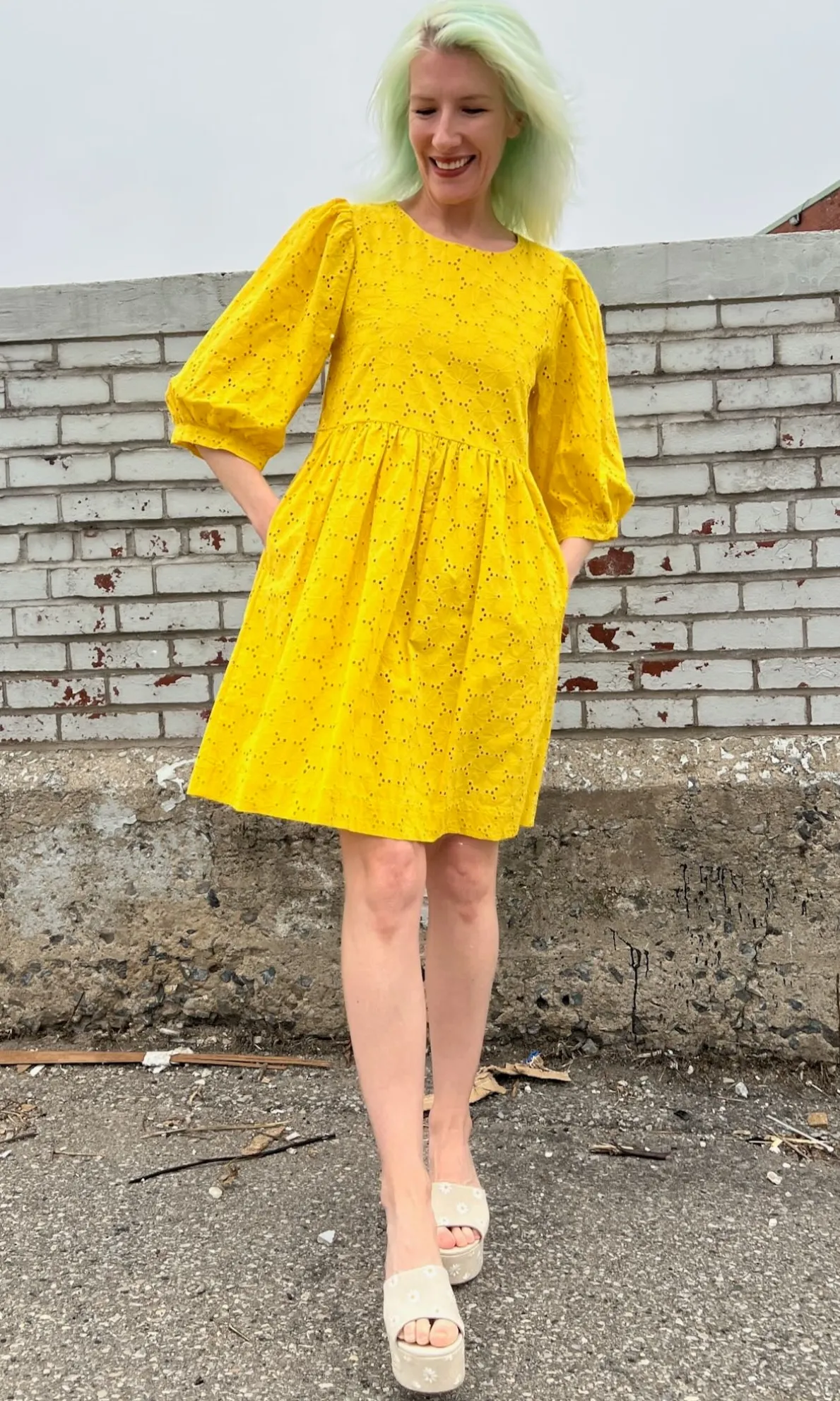Bluebonnet Dress - Yuzu