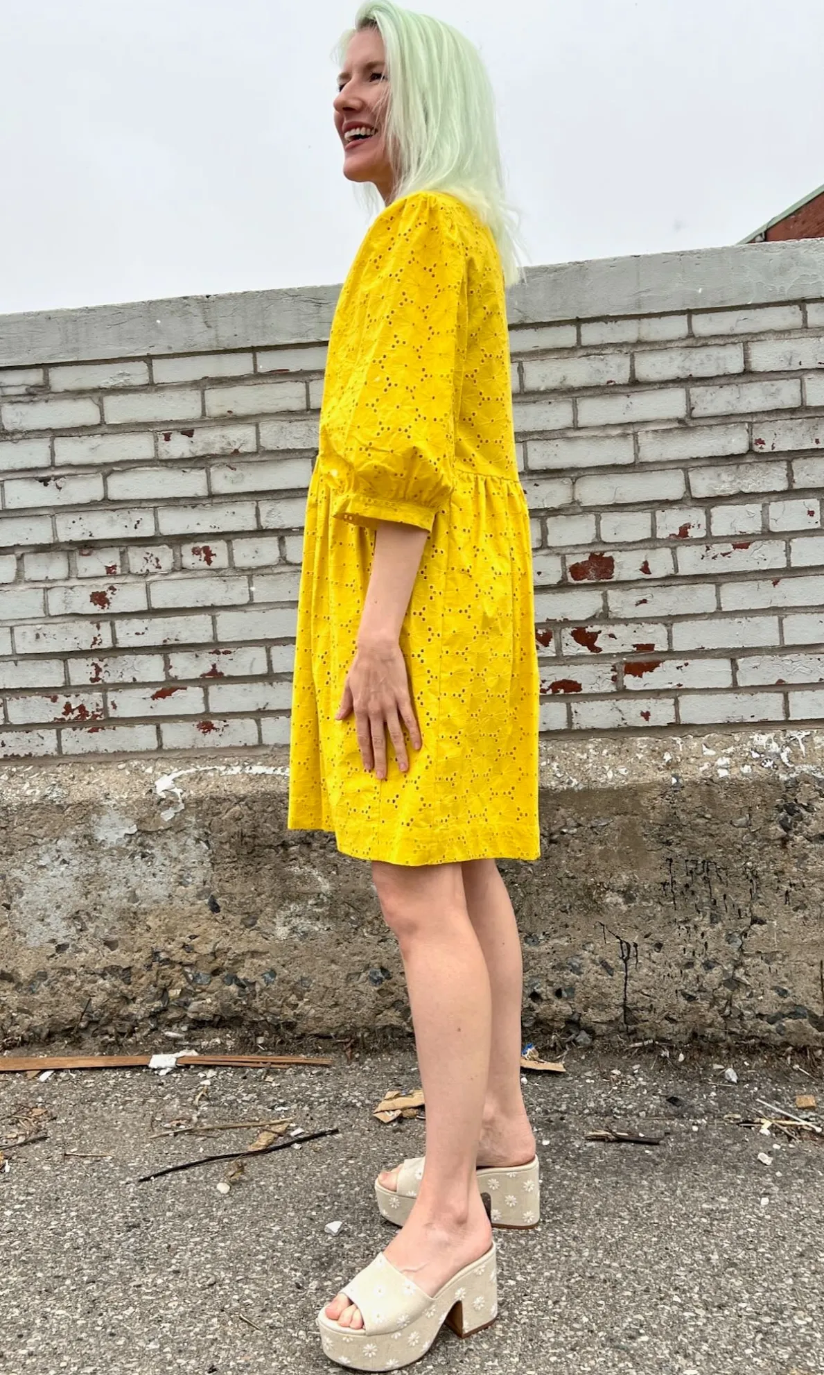 Bluebonnet Dress - Yuzu