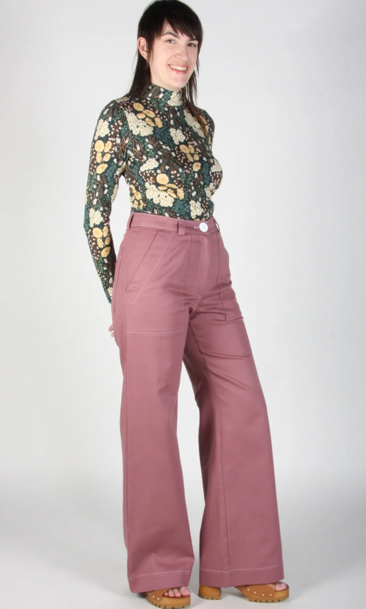 Bonxie Pant - Nightfall Rose