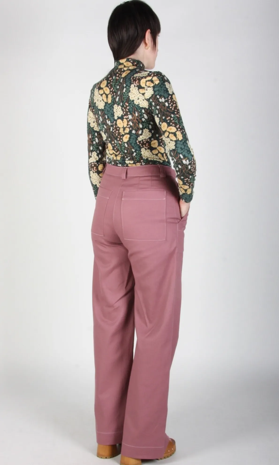 Bonxie Pant - Nightfall Rose