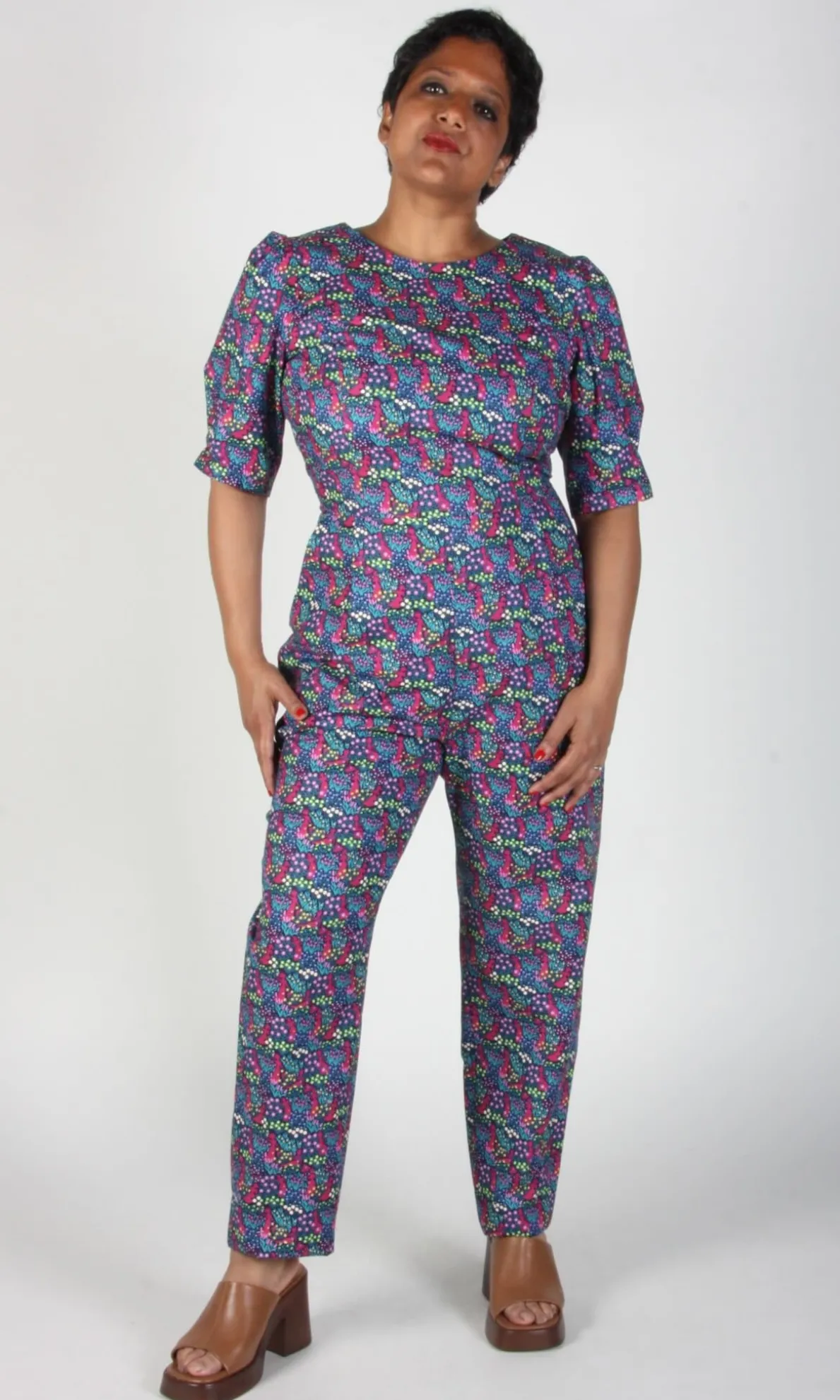 Brambling Jumpsuit - Girl on a Swing