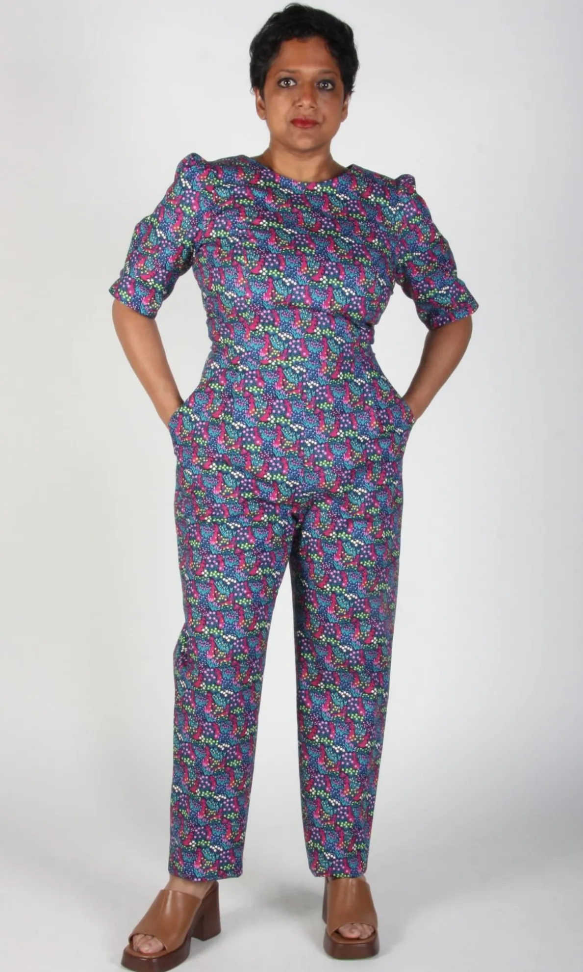 Brambling Jumpsuit - Girl on a Swing
