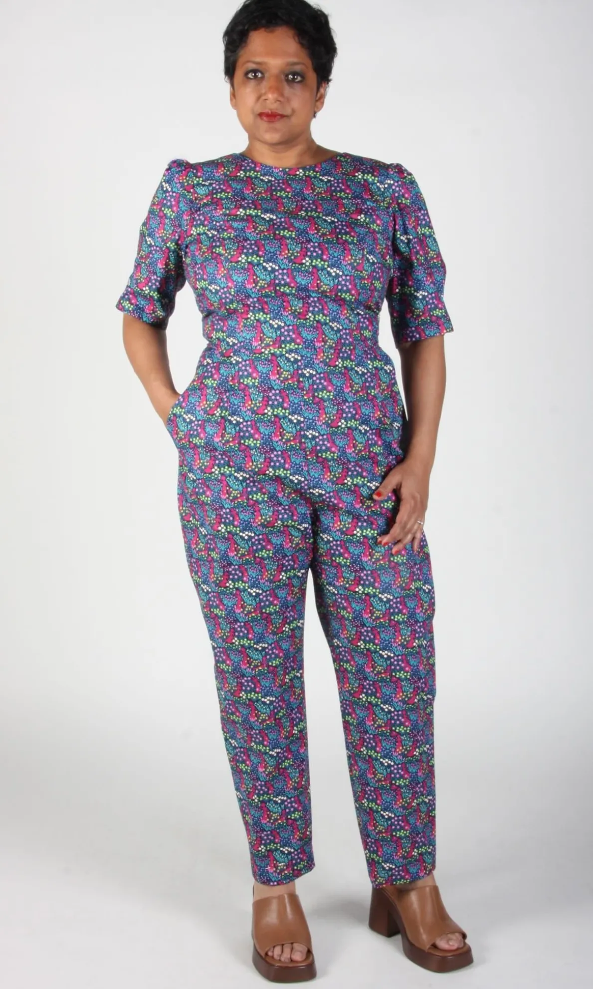 Brambling Jumpsuit - Girl on a Swing