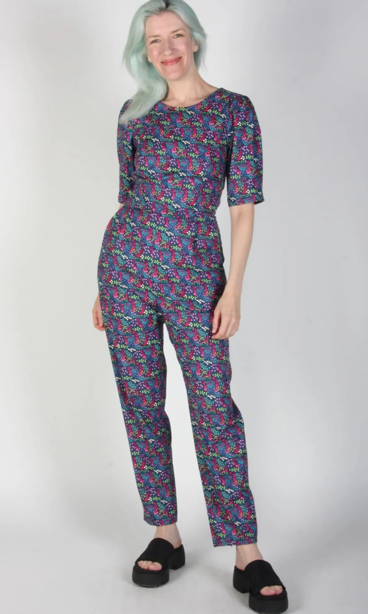 Brambling Jumpsuit - Girl on a Swing
