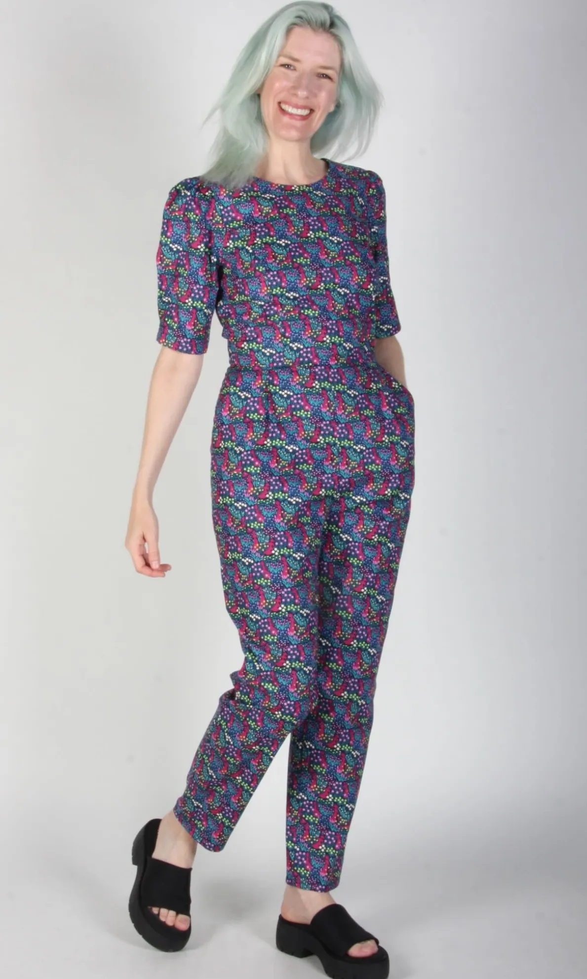 Brambling Jumpsuit - Girl on a Swing