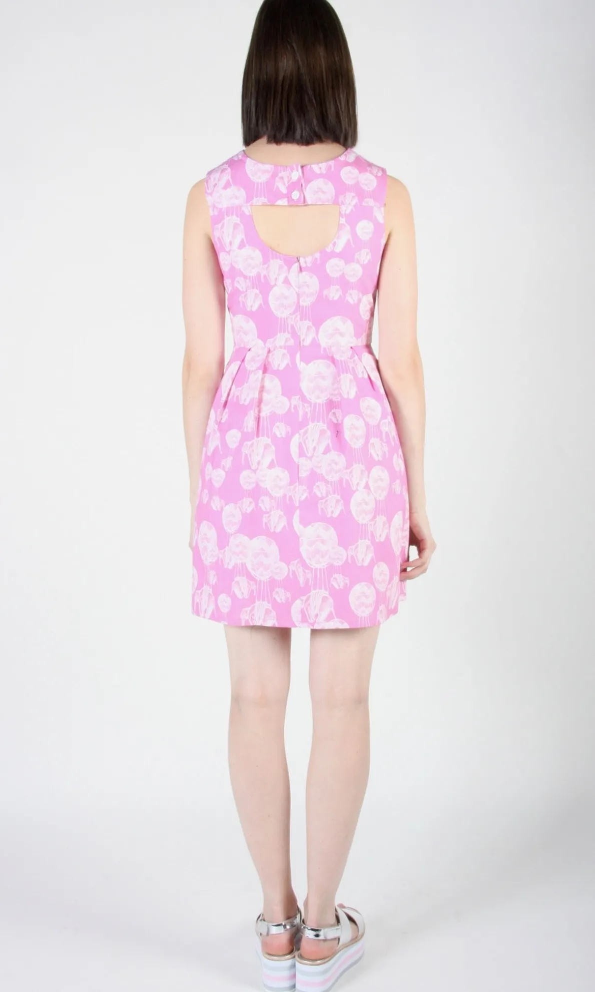 Bulbul Dress - Pink Pachyderm