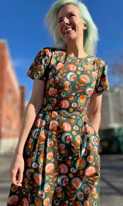 Buttonquail Dress - Triffids