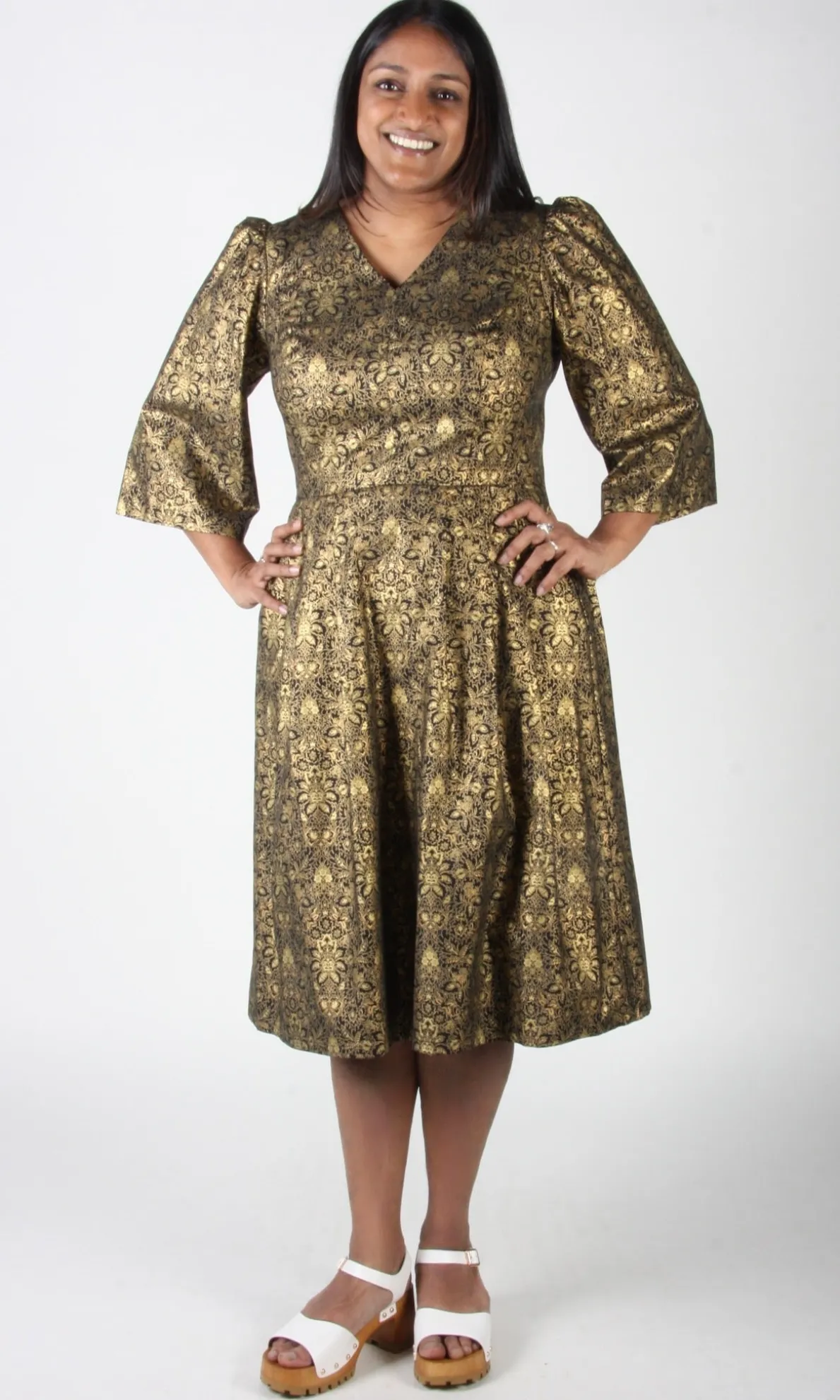 Chestnut Bunting Dress - Gravure