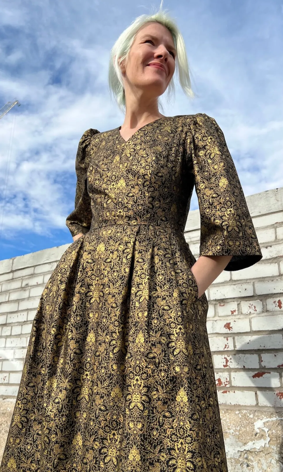 Chestnut Bunting Dress - Gravure
