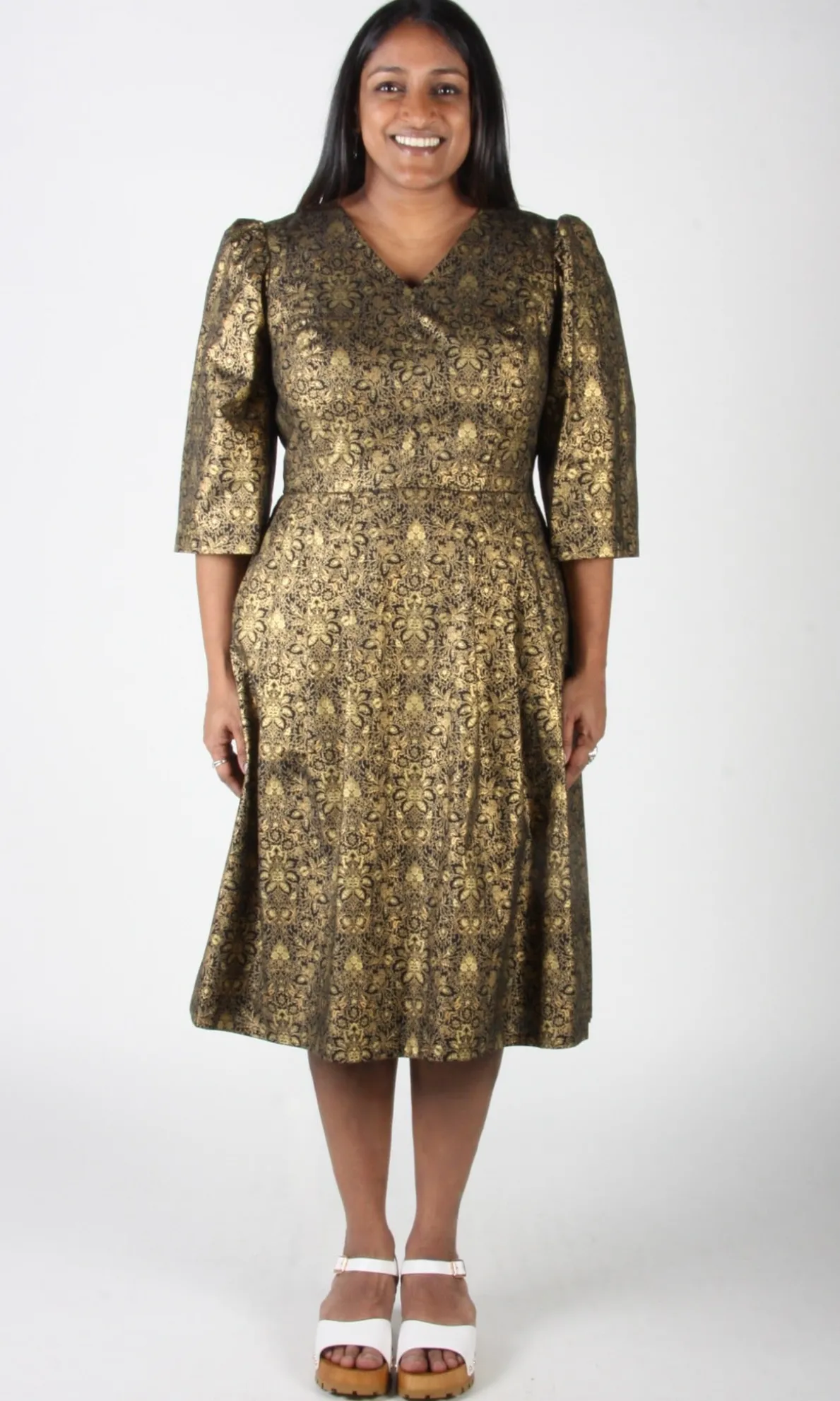 Chestnut Bunting Dress - Gravure