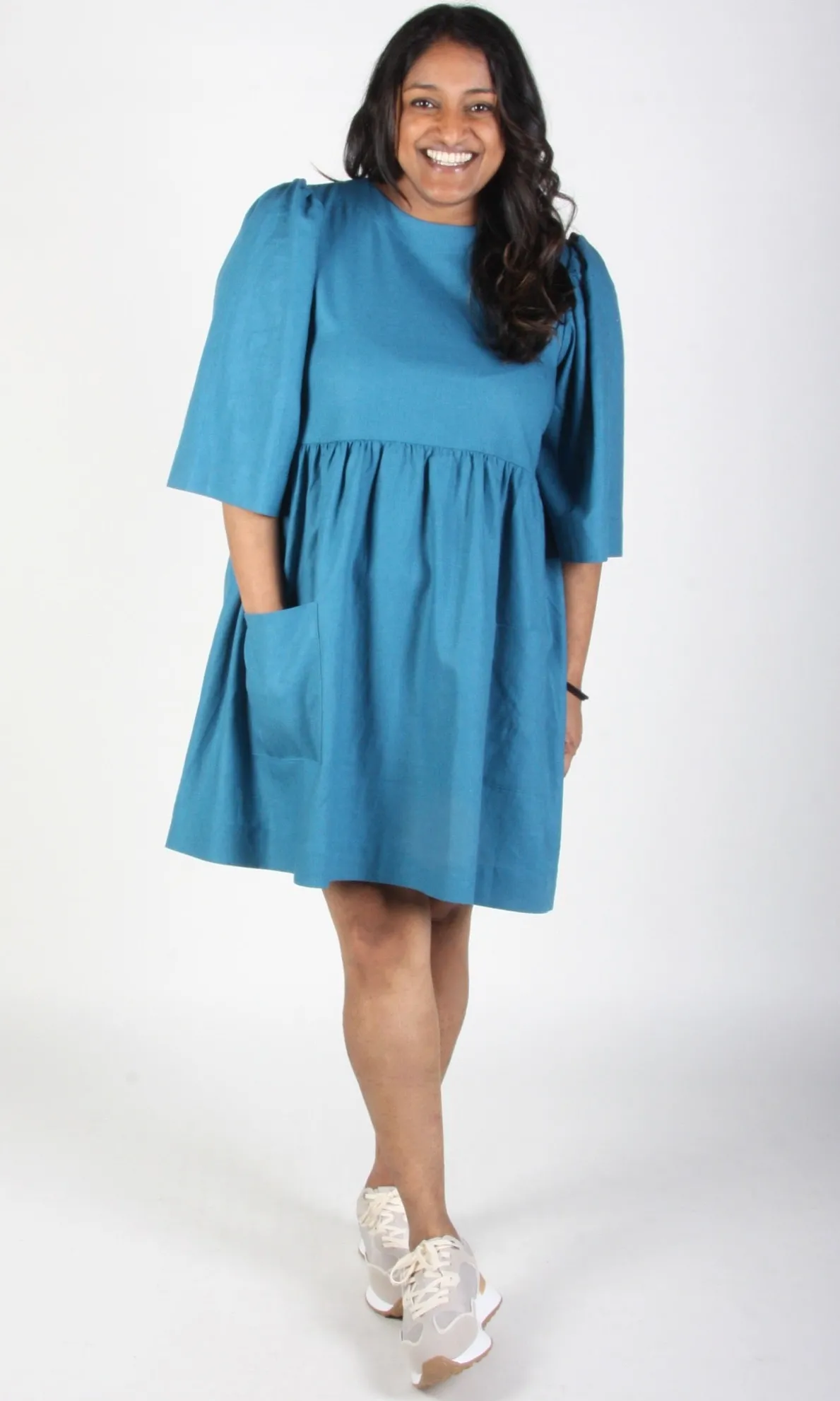 Chimney Swift Dress - Ocean