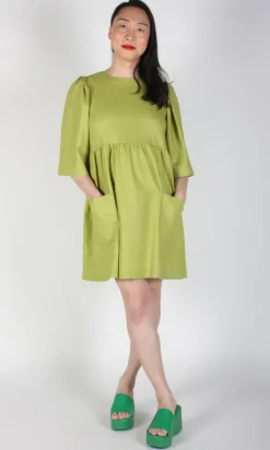 Chimney Swift Dress - Pear