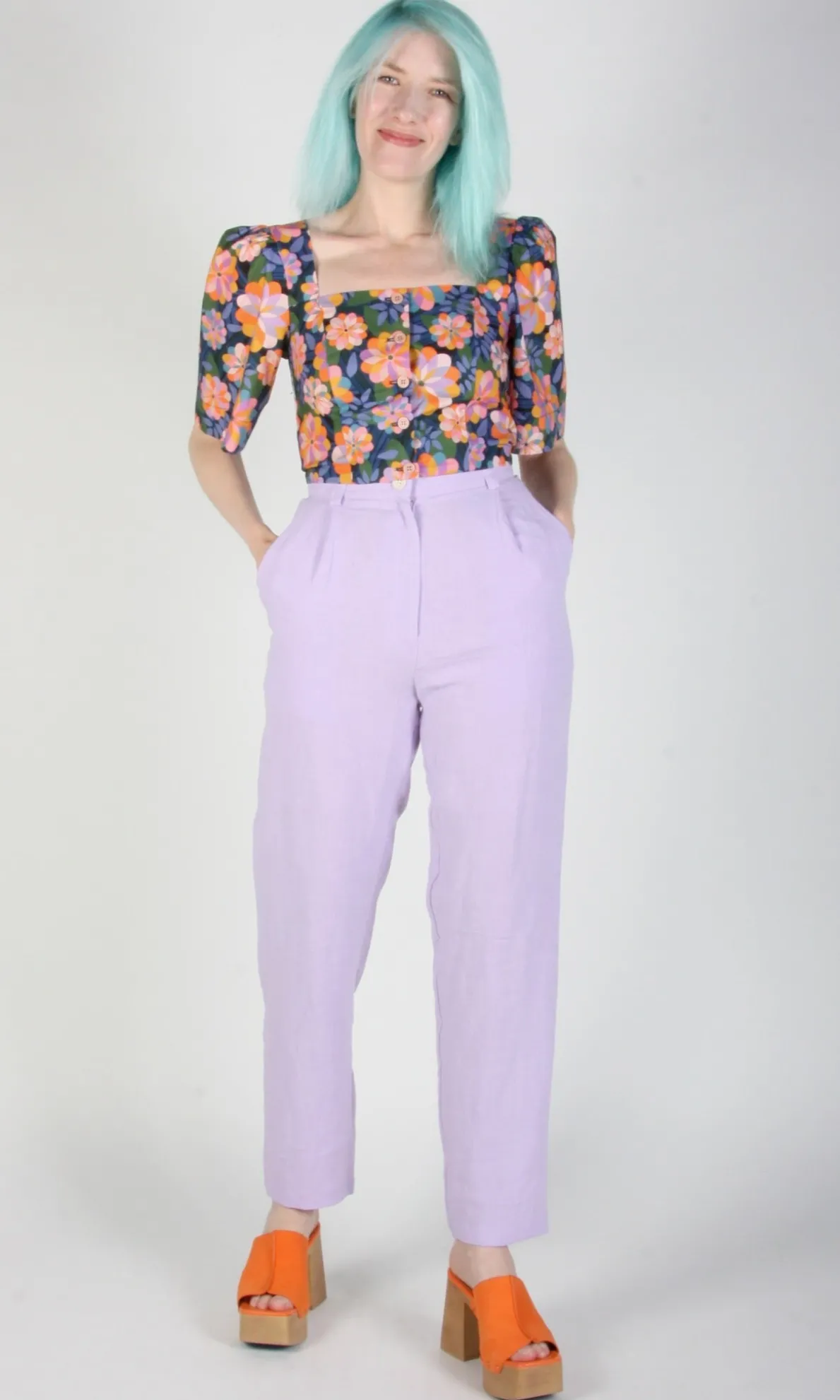 Chucklehead Pant - Lilac