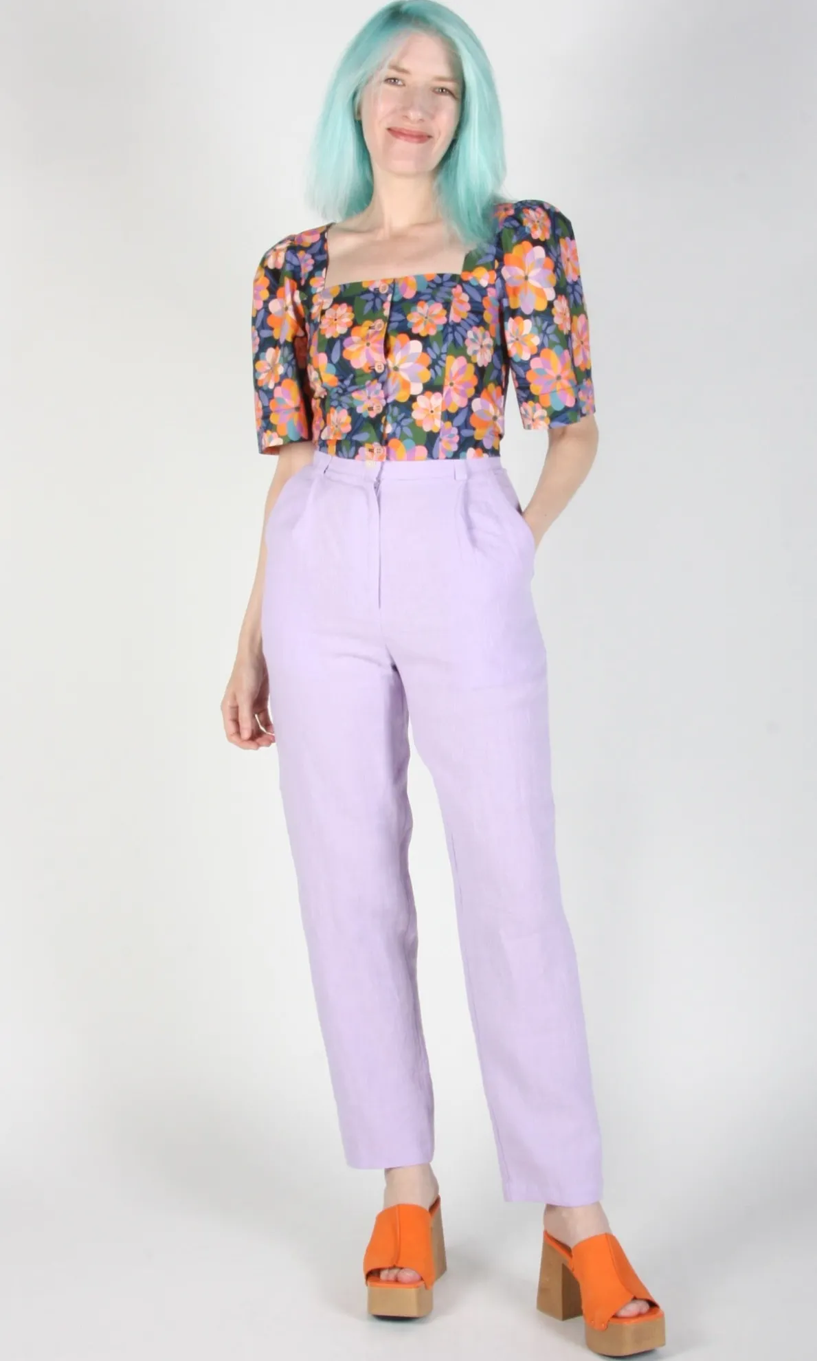 Chucklehead Pant - Lilac