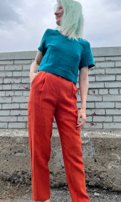 Chucklehead Pant - Persimmon