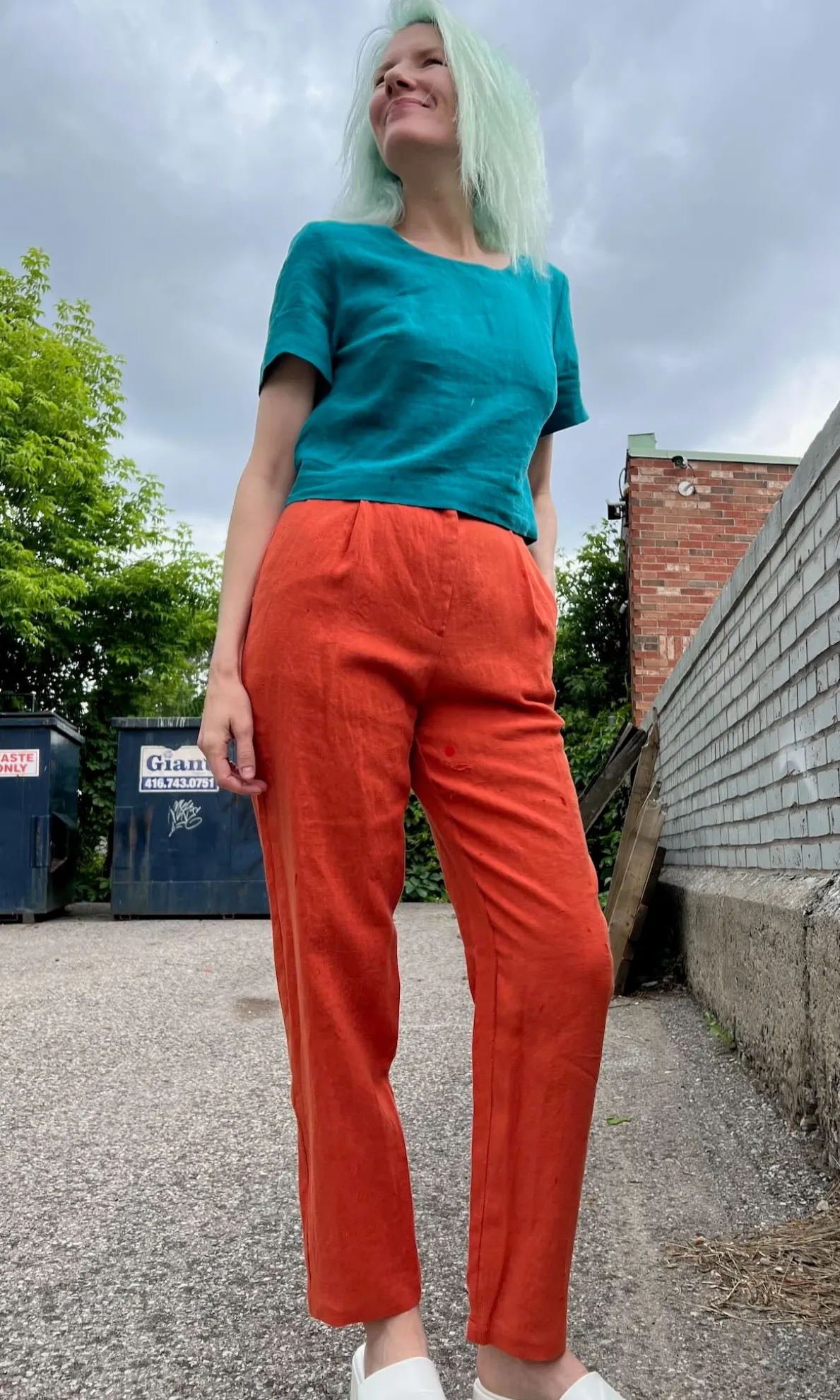 Chucklehead Pant - Persimmon